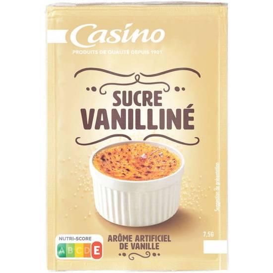 Sucre Vanilliné 10x7.5g Casino
