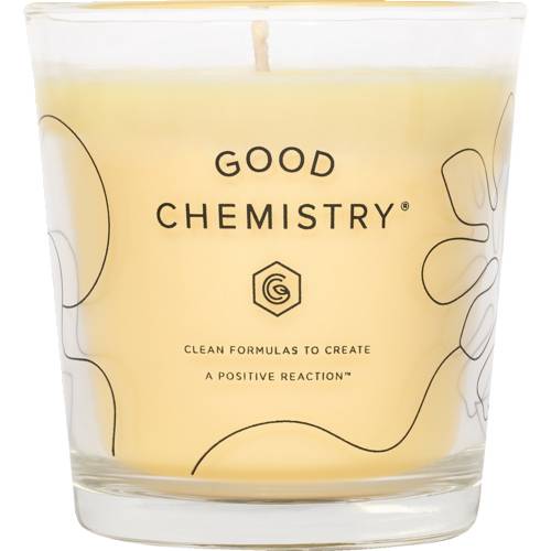 Good Chemistry Lemon + Love Glass Candle