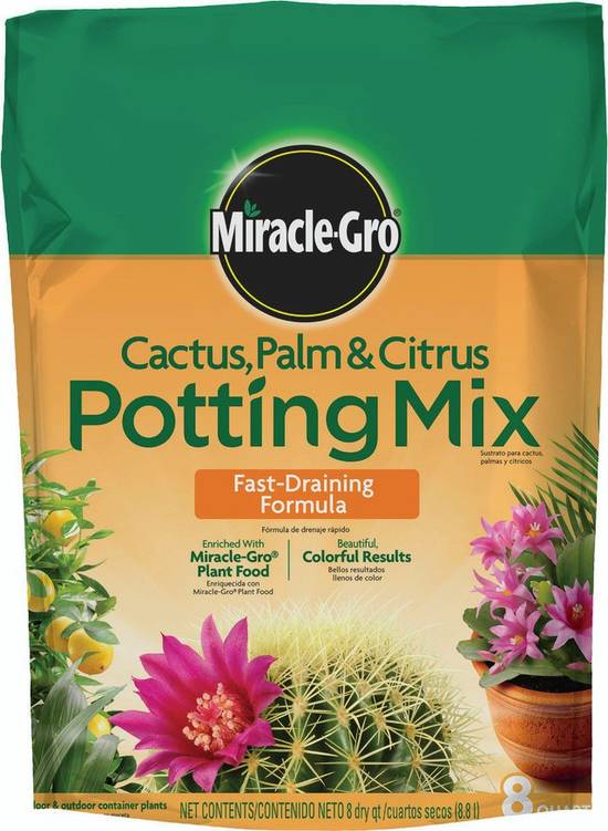 Miracle-Gro Cactus Palm & Citrus Potting Mix (8 quarts)