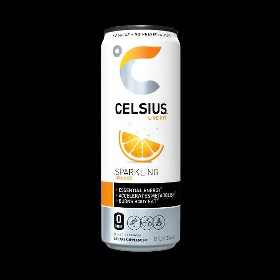 Celsius - Sparkling Orange - (12 fl oz)