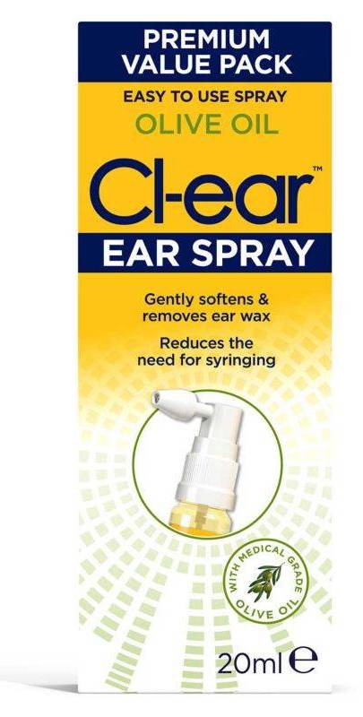 Cl-ear Olive Oil Ear Spray (20ml)