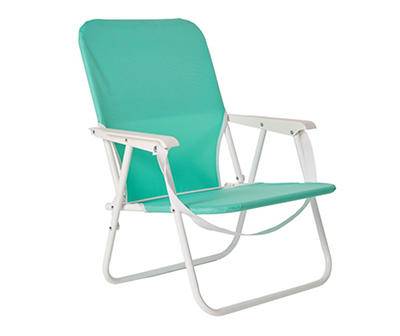 Teal Backpack Folding Beach Chair