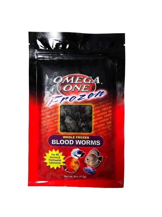Omegasea, Ltd Blood Worms -Tray - Flatpack (4 oz)