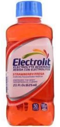 Electrolit Electrolyte Beverage Strawberry 21oz Plastic Bottle