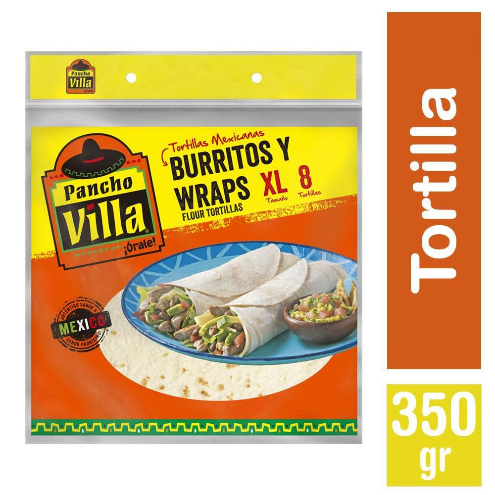 Pancho Villa · Tortillas mexicanas - XL (8 un)