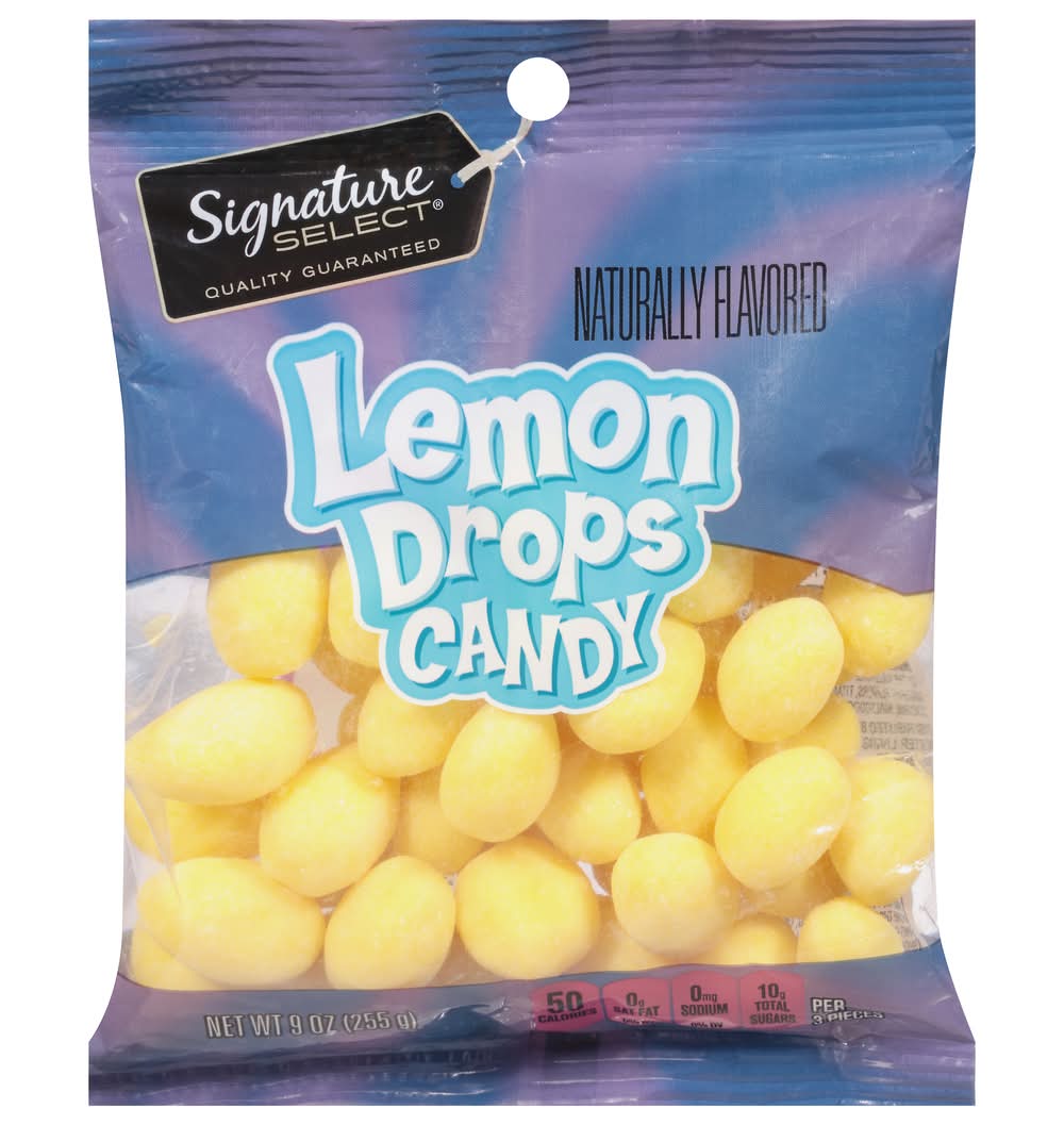 Signature Select Lemon Drops Candy (9 oz)