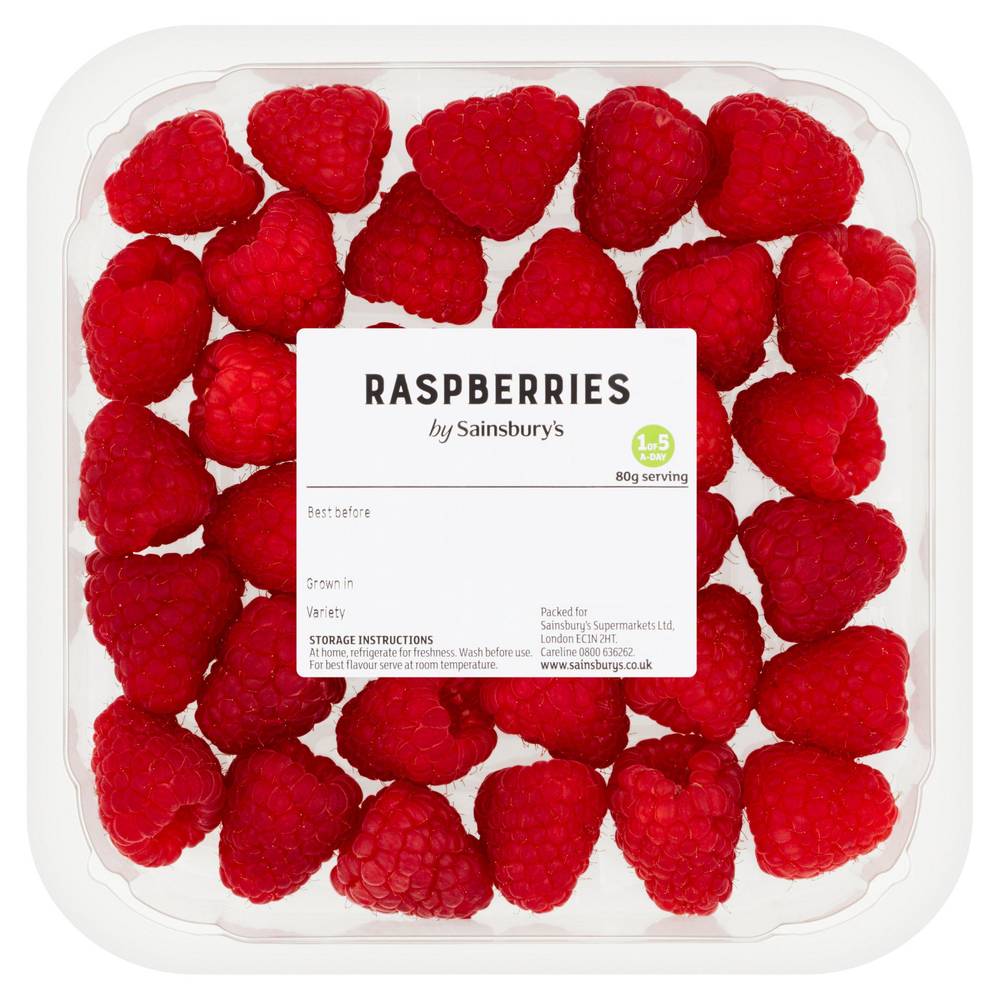Sainsbury's Raspberries 250g