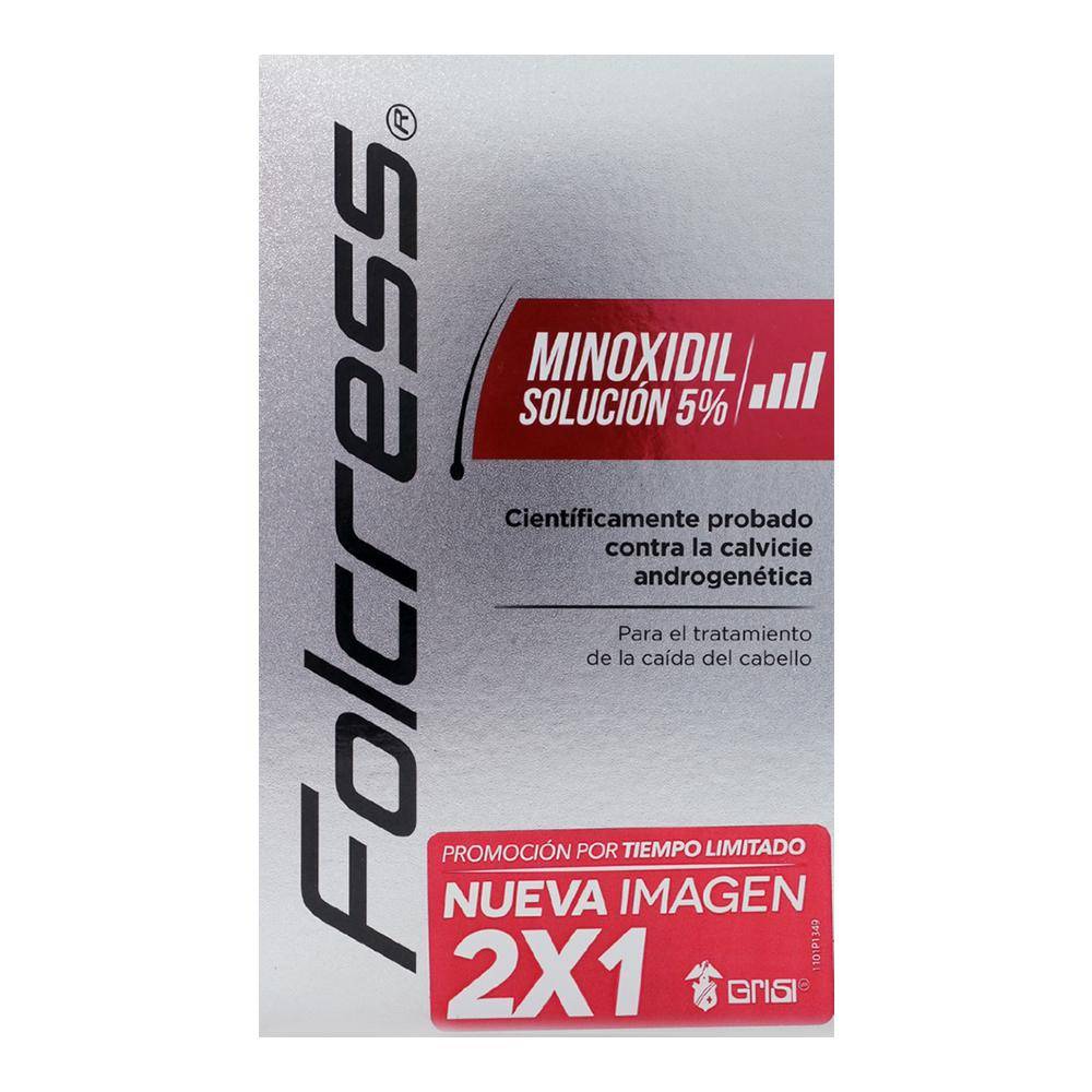 Folcress · Minoxidil solución 5% (60 ml)