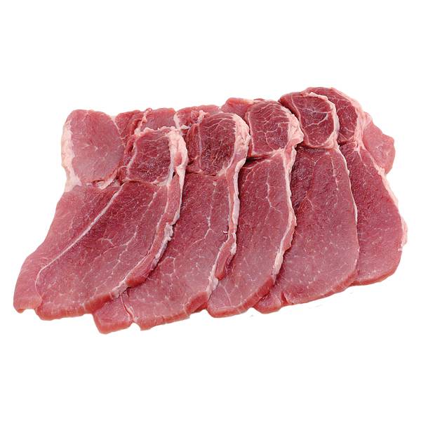 Ibp Sliced Boneless Pork Picnic Cushion Meat