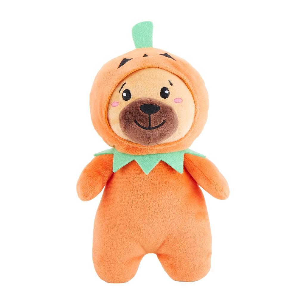 Thrills & Chills Pumpkin Costume Character Dog Toy (orange)