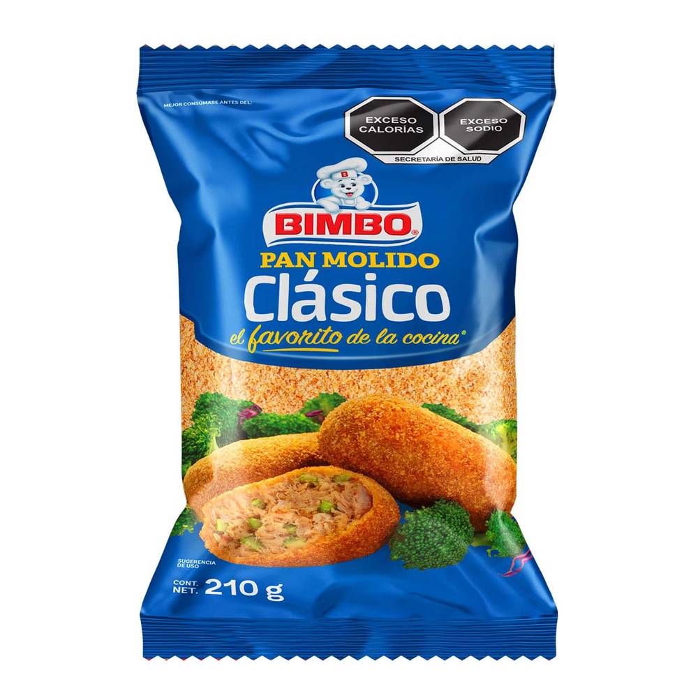 Bimbo · Pan molido clásico (210 g)