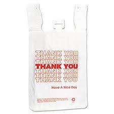 Inteplast-IBS - 1/6 Barrel Thank You Shopping Bags (1X700|Case of 1)