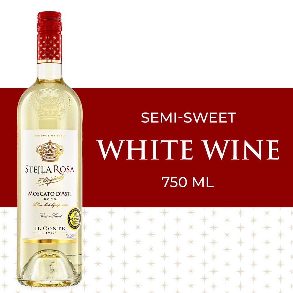 Stella Rosa Moscato D'asti White Wine (750 ml)