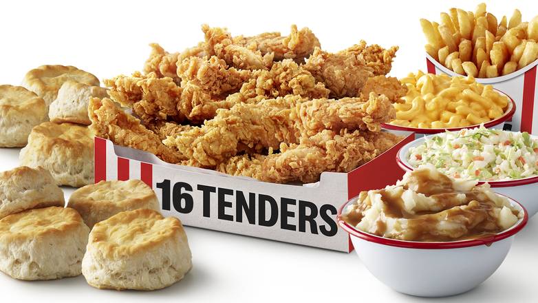 Order 16 pc. Tenders Meal with 6 FREE Cookies food online from Kfc store, Fresno on bringmethat.com
