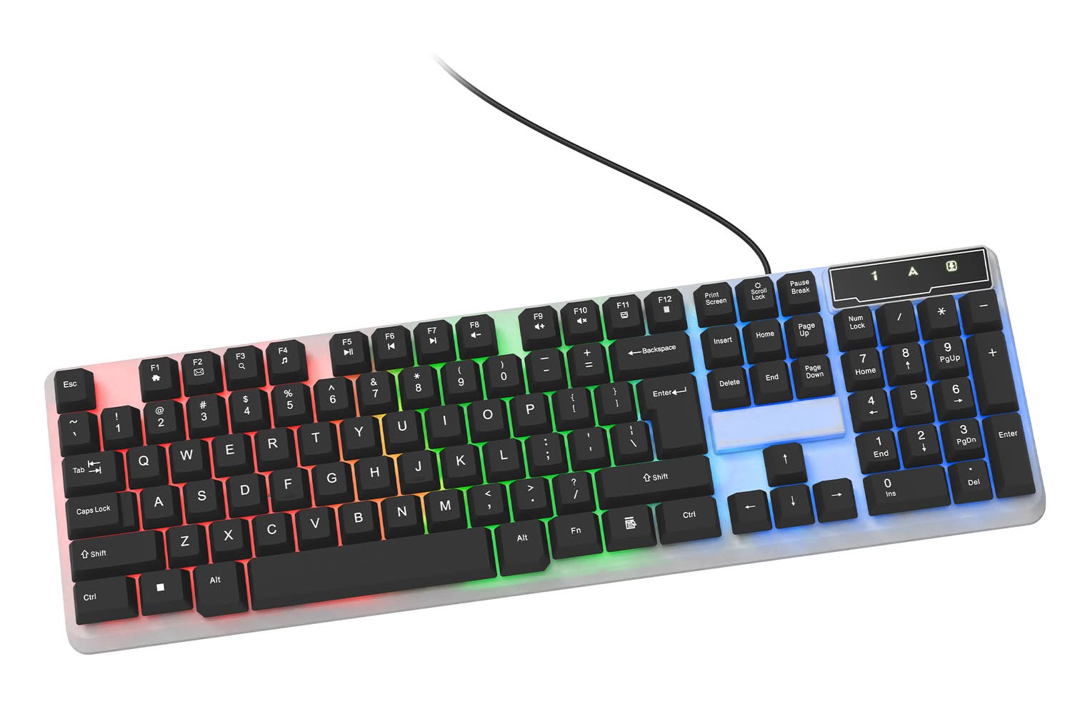 Unlocked Lvl™ Wired LED Gaming Keyboard