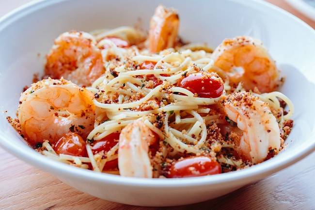Order Shrimp Scampi food online from 110 Grill Henrietta store, Rochester on bringmethat.com