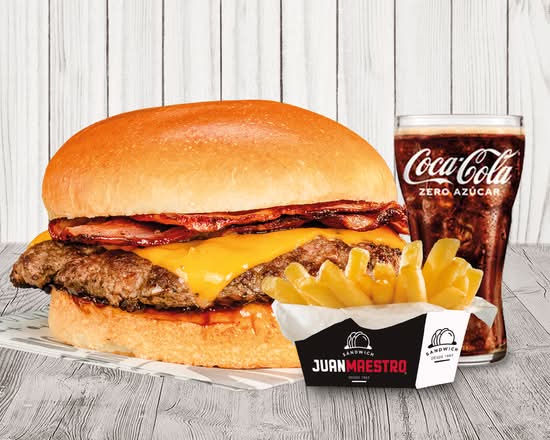 Combo Smashter Burger Americana