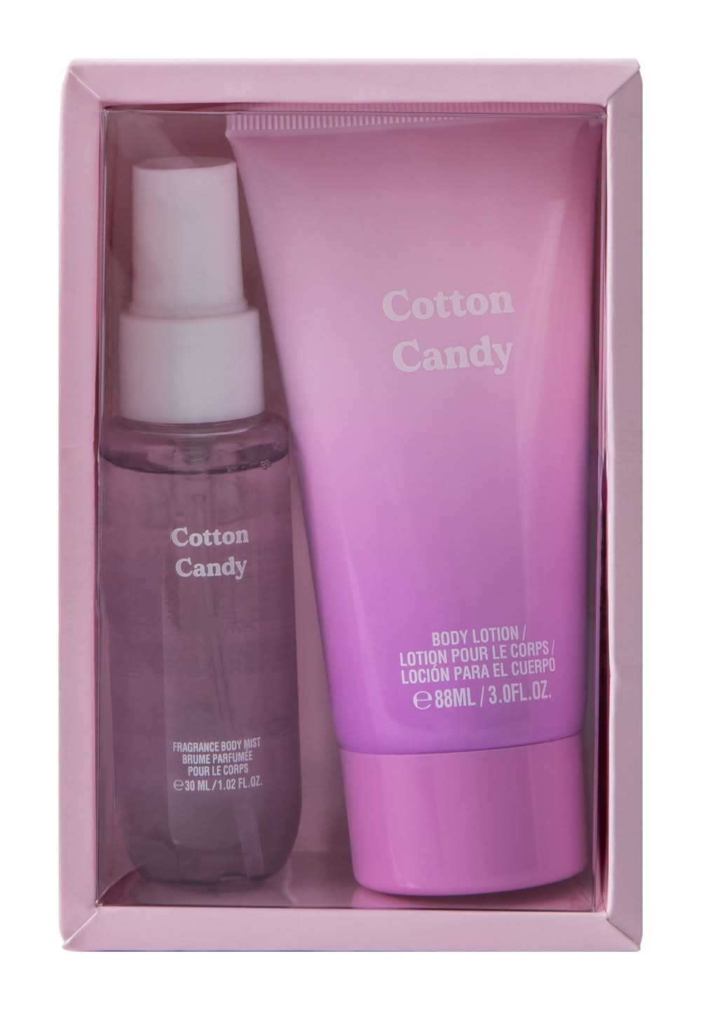 United Scents Body Lotion & Mist Pack Cotton Candy