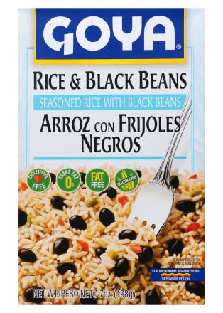 Goya Seasoned Rice & Black Beans (7 oz)