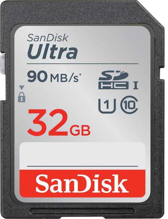 Sandisk Ultra Sdhc Memory Card 32 Gb (1 unit)