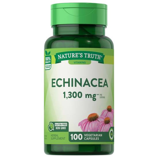 Natures Truth Echinacea 400 mg Capsules (100 ct)