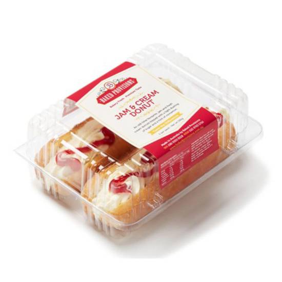 Baked Provisions Jam & Cream Donut (2 Pack)