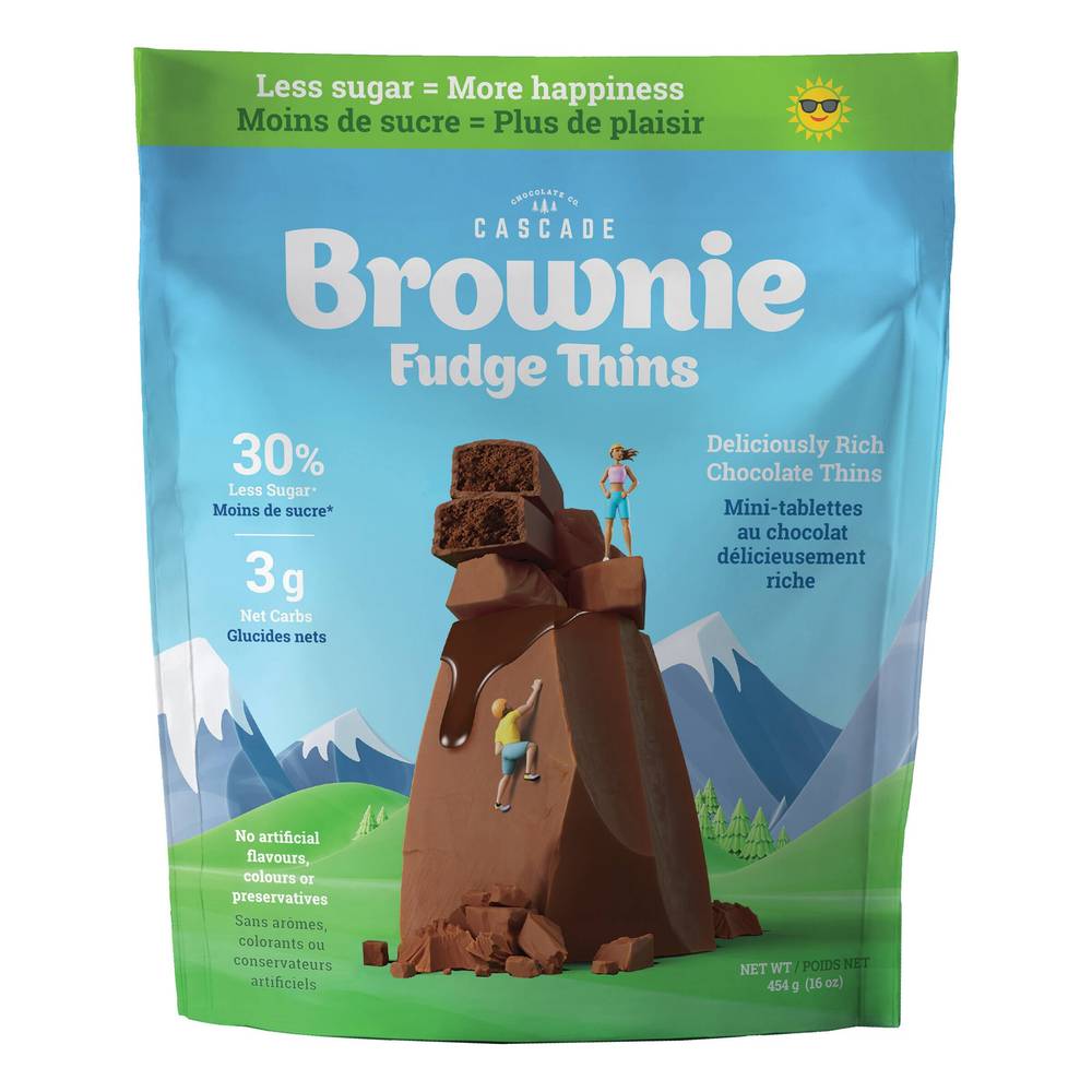 Cascade Brownie Fudge Thins 480G