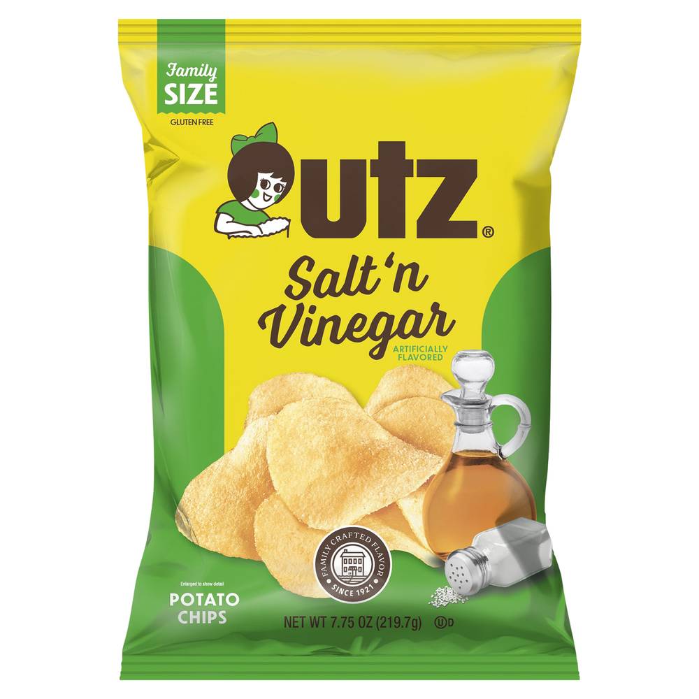 Utz Family Size Salt 'N Vinegar Potato Chips