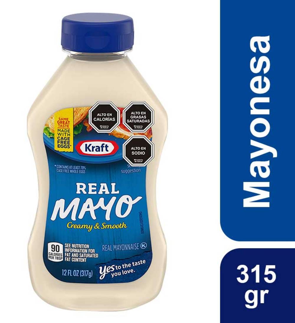 Kraft · Mayonesa real (315 g)