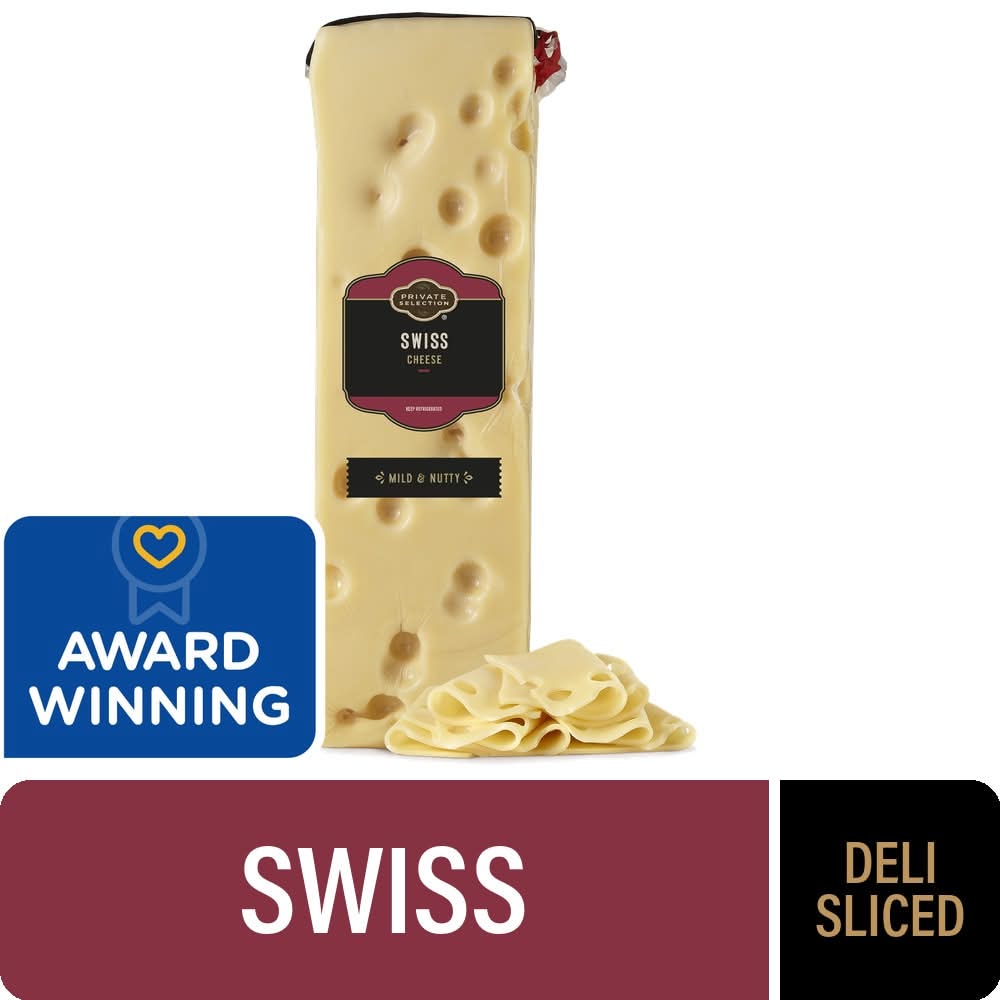 Private Selection® Swiss Cheese Fresh Sliced Deli Cheese