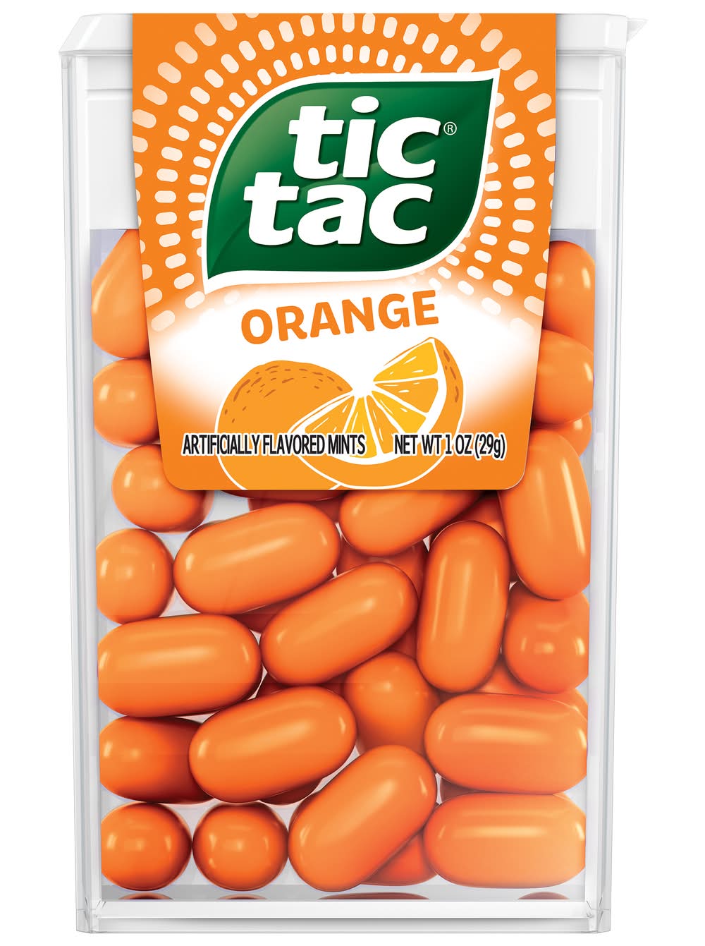Tic Tac Orange Flavor Mints (1 oz) | Postmates