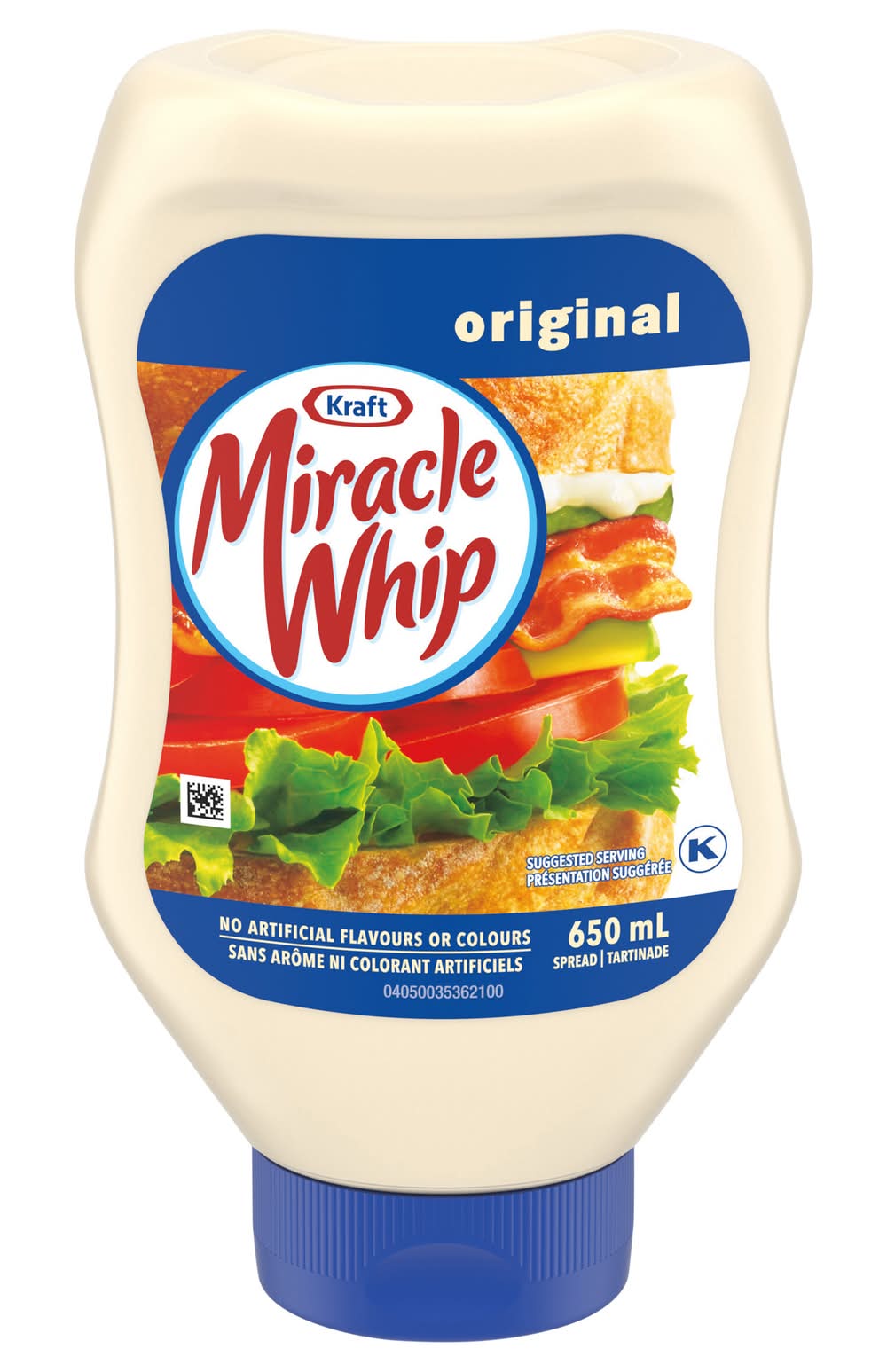 Kraft Miracle Whip Original Spread (650 ml)