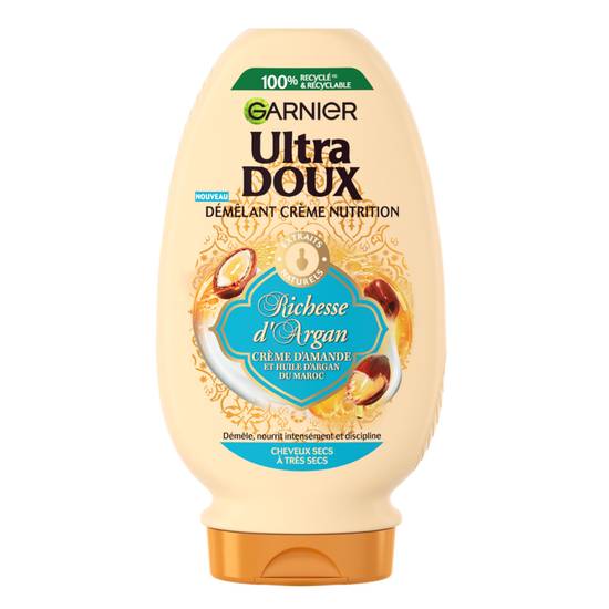 Garnier - Ultra doux après-shampooing richesse d'argan (200 ml)