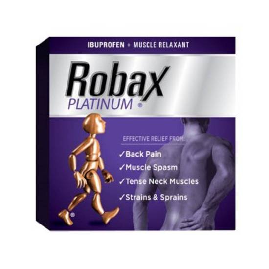 Robax Platinum Muscle Relaxant Caplets (18 units)