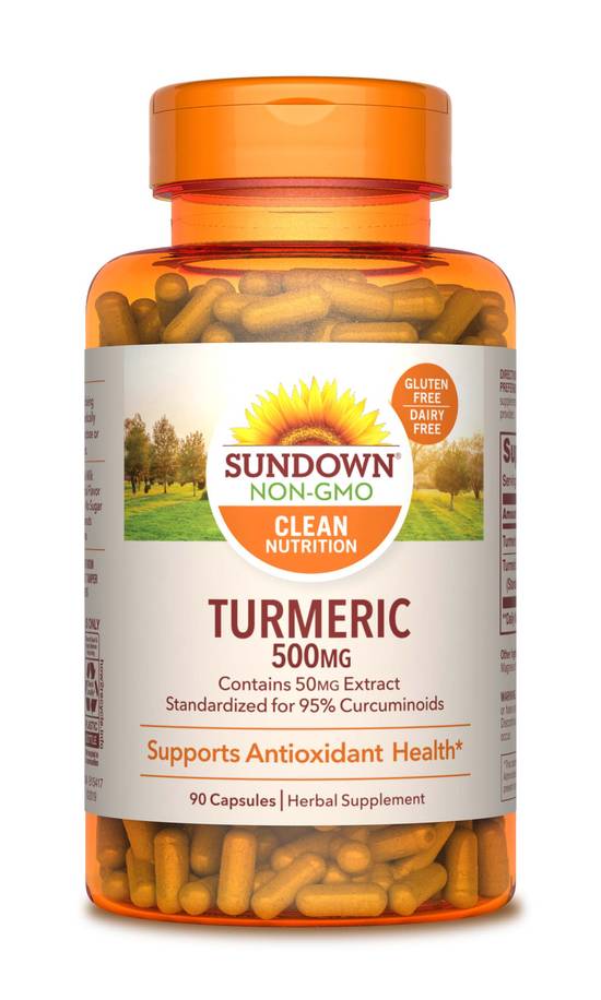 Sundown Naturals Turmeric Curcumin 500 mg, 90 CT