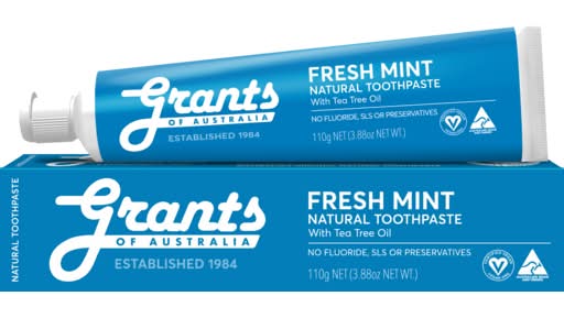 Grant's Toothpaste Fresh Mint (110g)