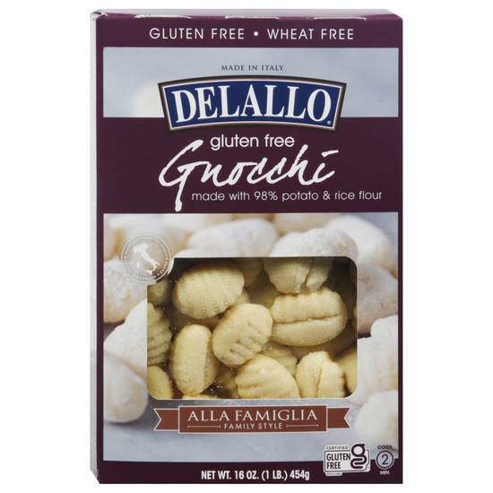 Delallo Gluten Free Family Style Gnocchi (16 oz)