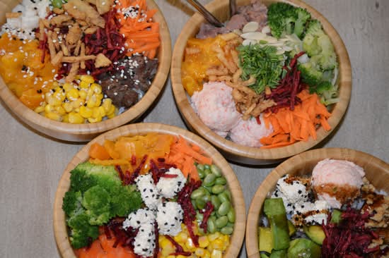 Go Fresh Poke Bowls
