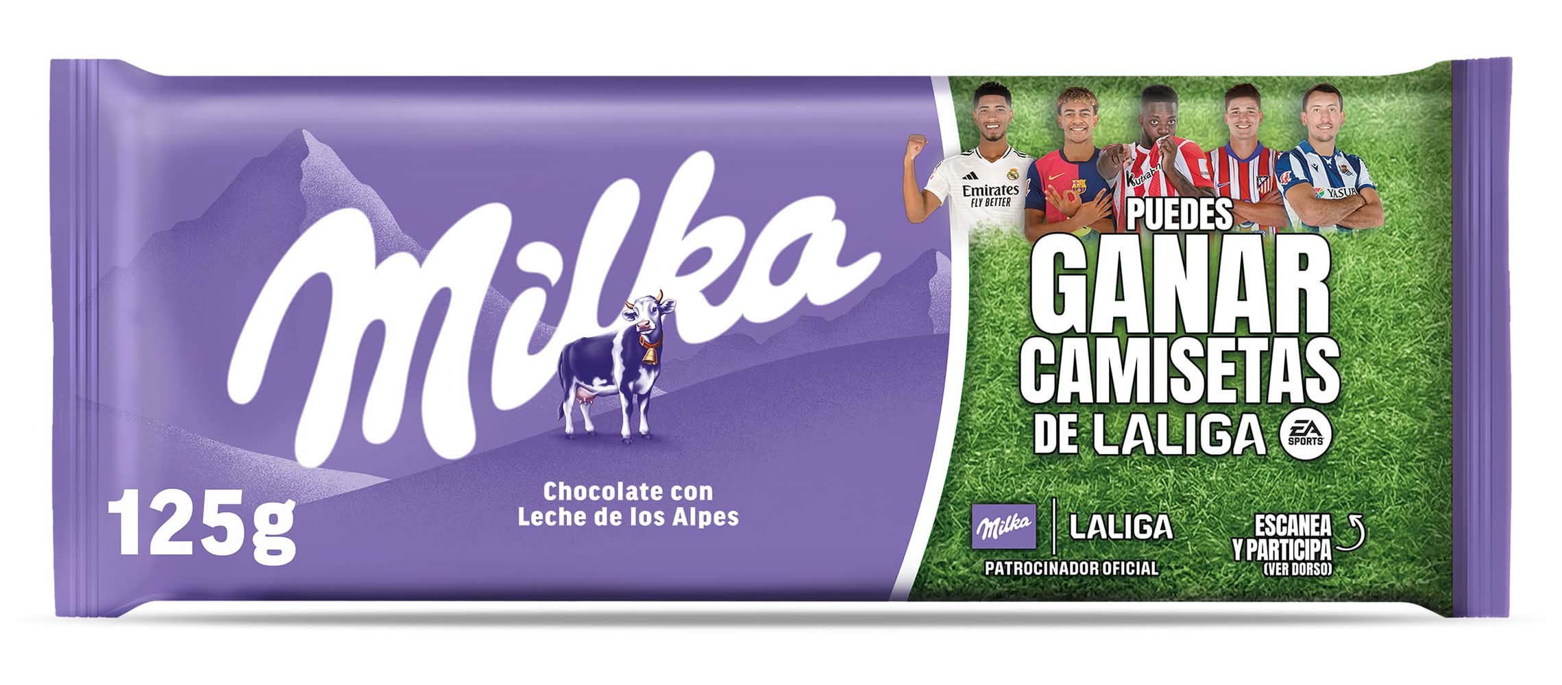 Chocolate Con Leche Milka 125 G