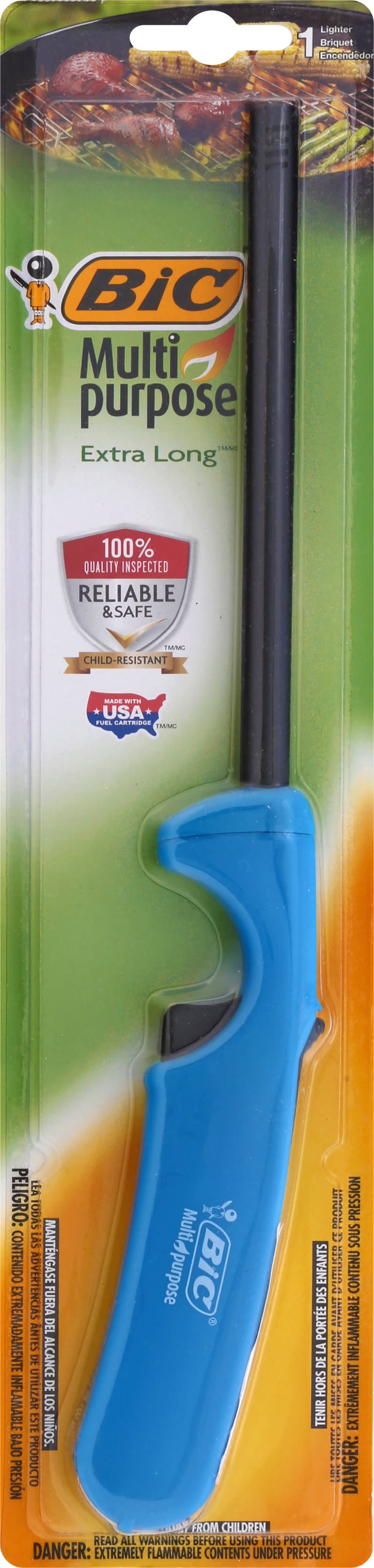 BiC 100% Quality Inspected Reliable & Safe Multi-Purpose Extra Long Lighter