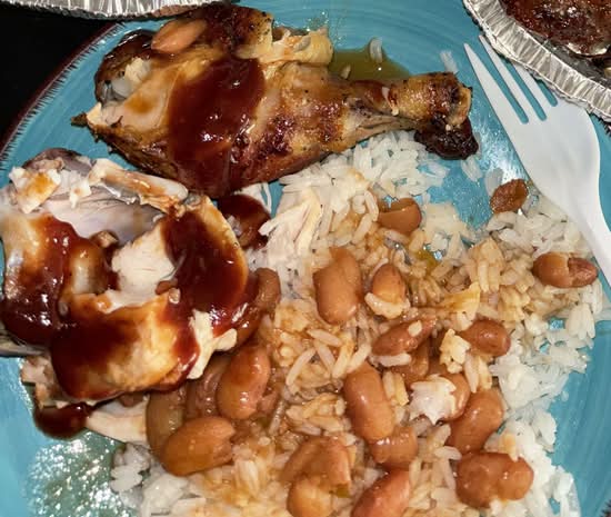 Baked Chicken (Pollo Al Horno) (1/2)