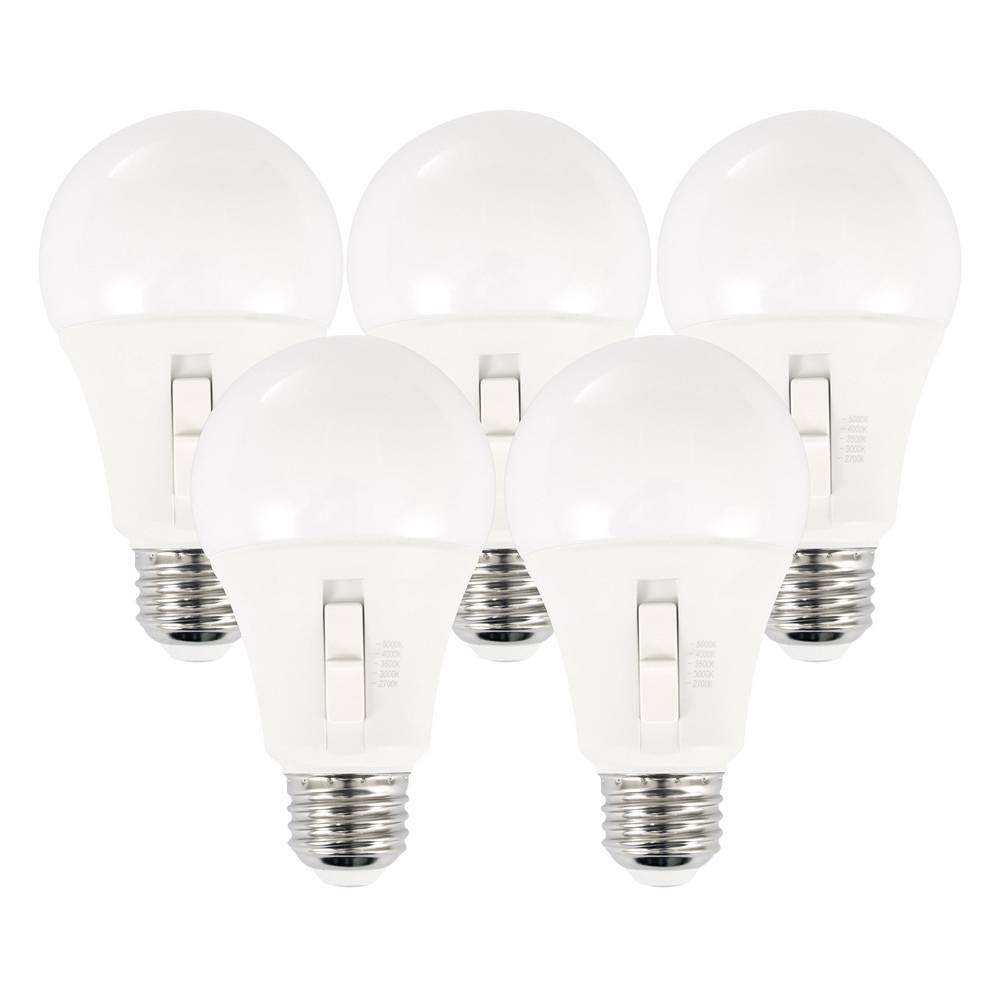 Luminus Led 13W Dimmable A19 Bulb E26 Base, 5-Pack