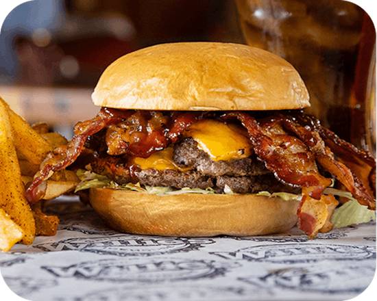 Hickory BBQ Double Bacon Stacker