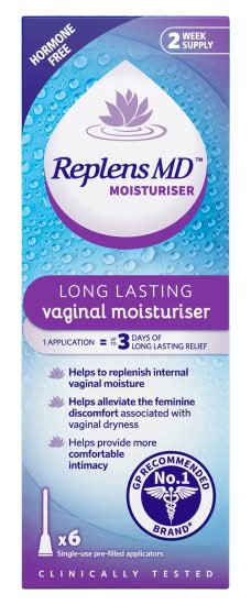 Replens Vaginal Moisturiser (6 pack)