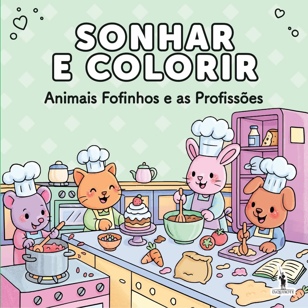 Sonhar e Colorir: Animais Fofinhos e os Desportos de André Nicolau