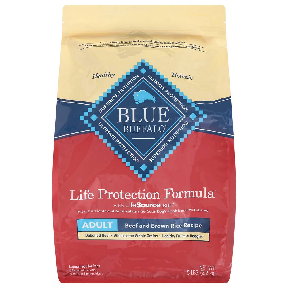 Blue Buffalo Life Protection Formula Beef Dog Food (5 lbs)