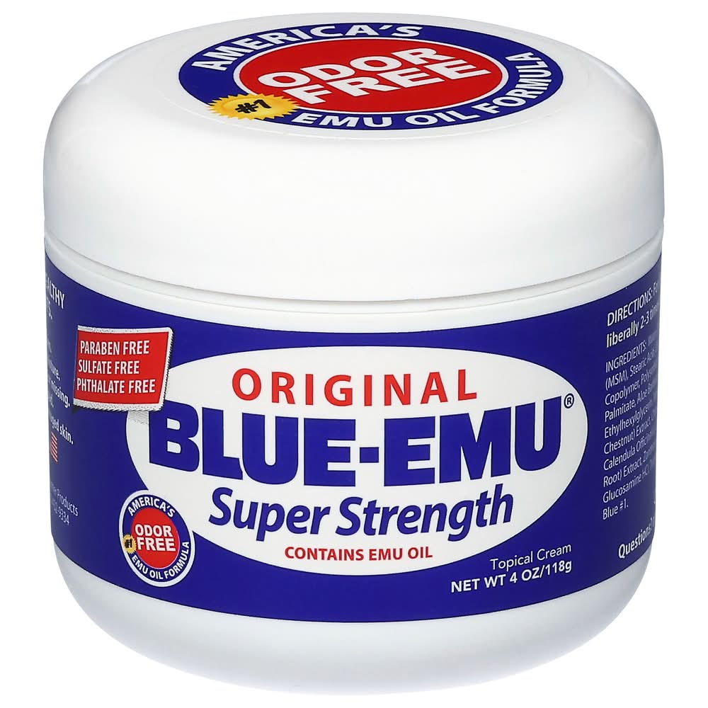 Blue-Emu Original Super Strength Topical Cream (4 oz)