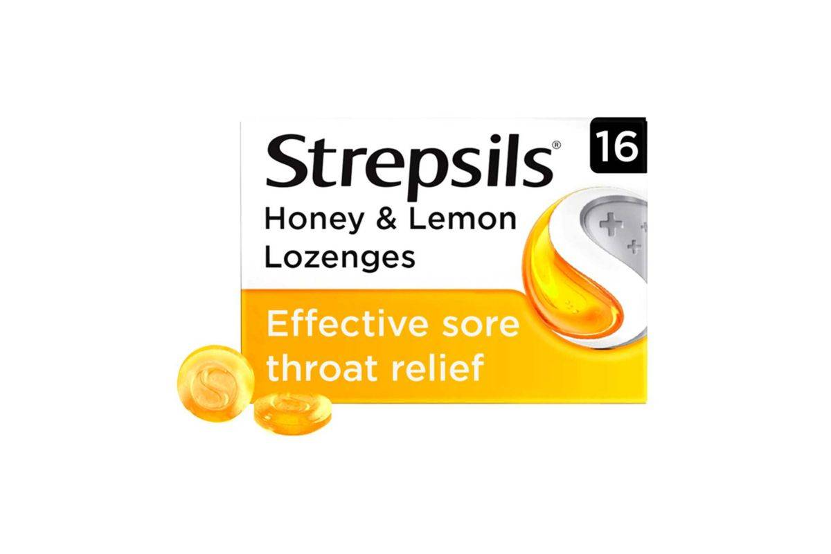 Strepsils Honey & Lemon Lozenges for sore throat