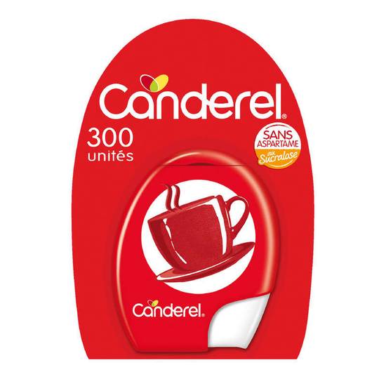 CANDEREL - Sucrettes 100% surcralose - 300 comprimés - 25,5g