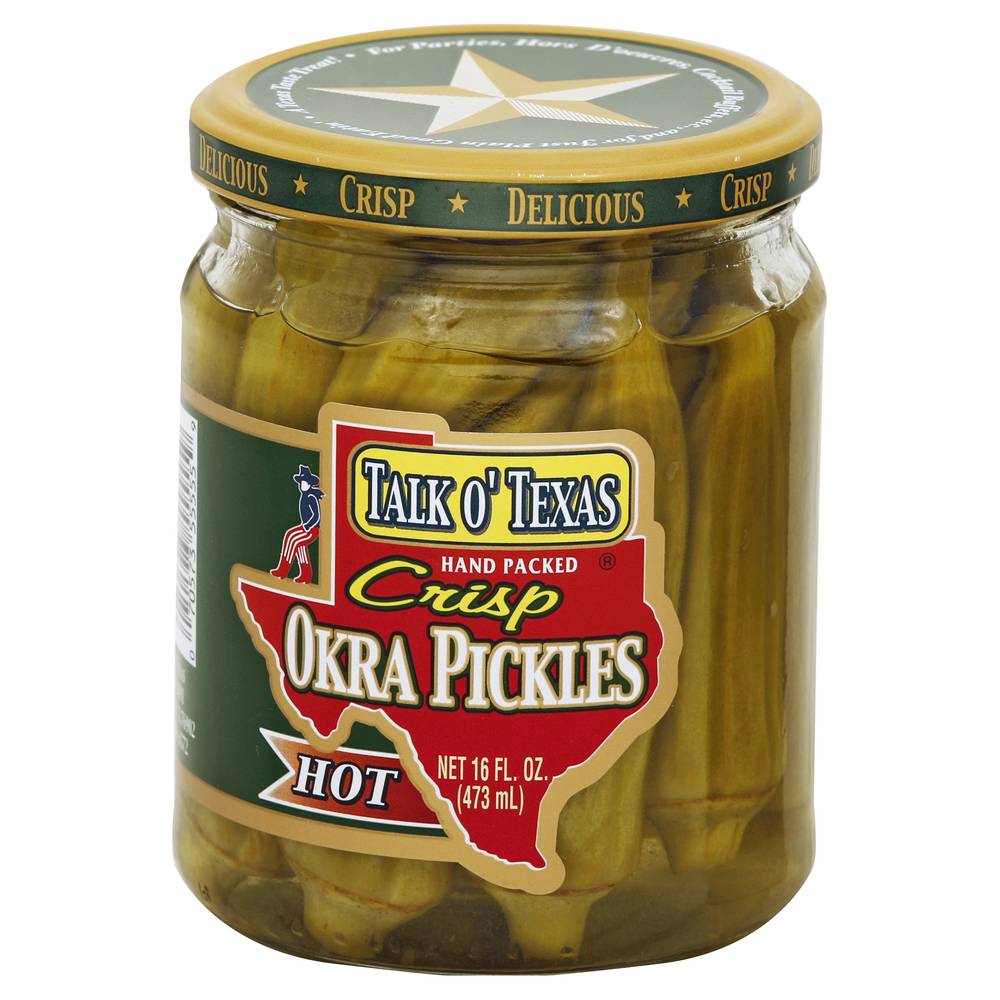 Talk O' Texas Okra Pickles